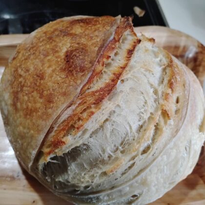 Original sourdough loaf by Sabrina Buckner